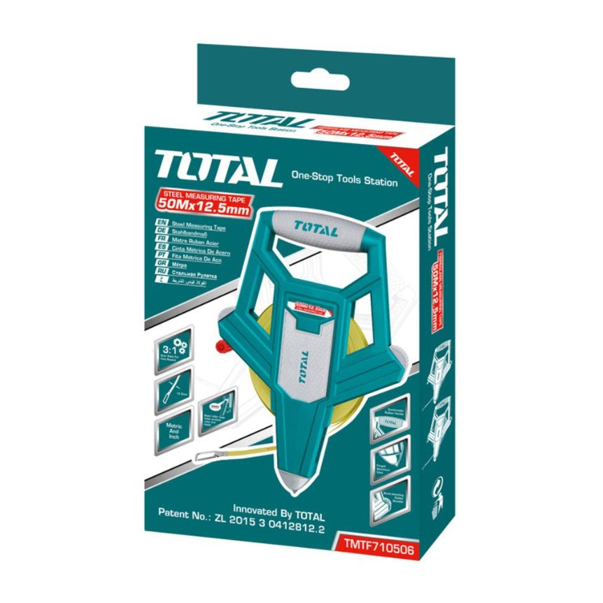 TOTAL 50m Steel Measure Tape | Measuring tapes in Dar Tanzania