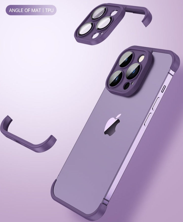 TPU Corners Shockproof Frameless Cushion Pad for iPhone in Tanzania
