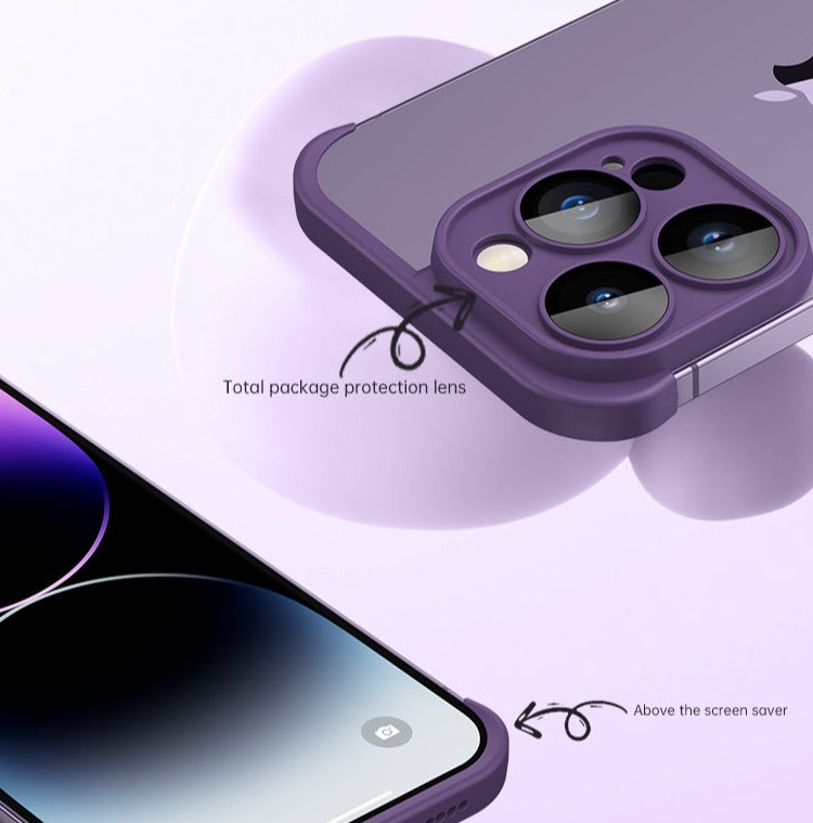 TPU Corners Shockproof Frameless Cushion Pad for iPhone in Tanzania