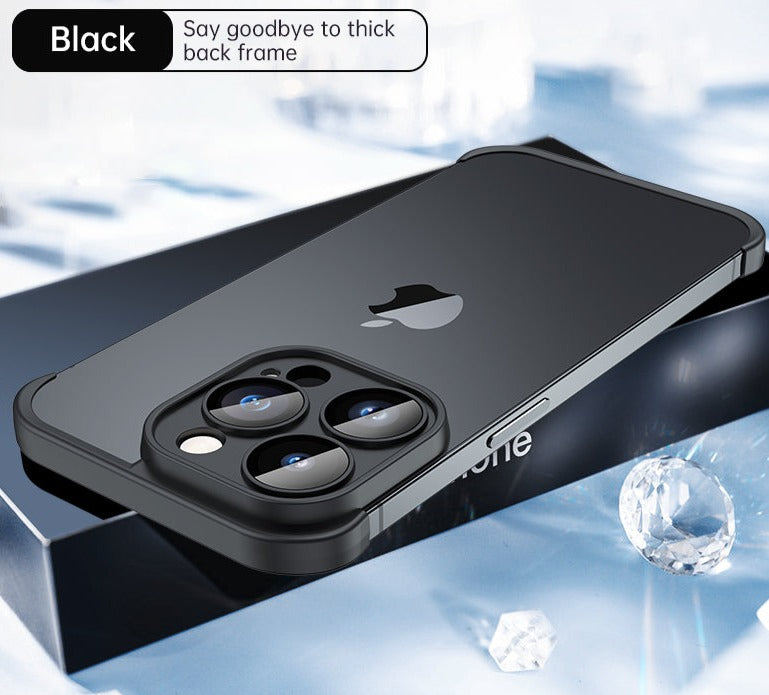 TPU Corners Shockproof Frameless Cushion Pad for iPhone in Tanzania