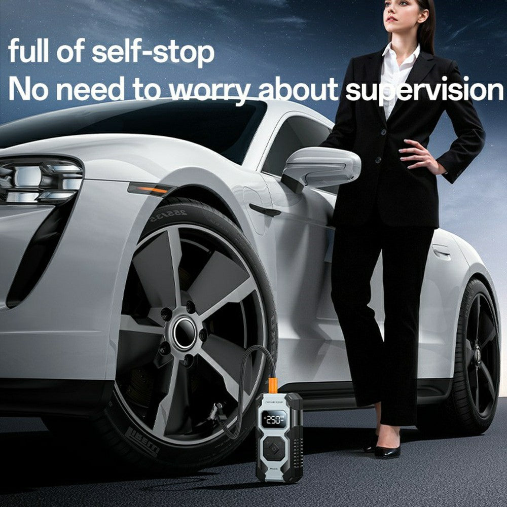 YESIDO Portable Electric Tyre Inflator for Car, Bike or Floats, VC12