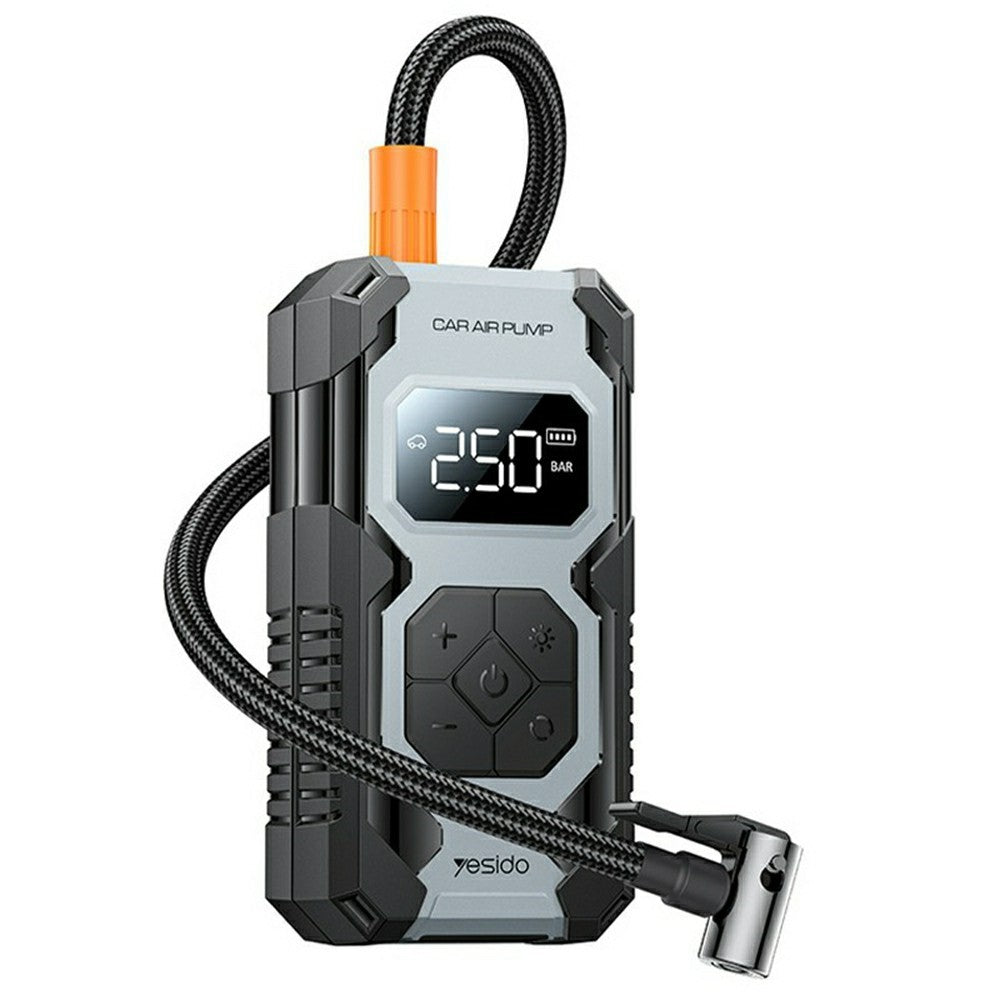 YESIDO Portable Electric Tyre Inflator for Car, Bike or Floats, VC12