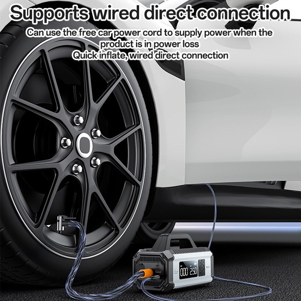 YESIDO 5 in 1 Car Jump Starter, Tire Inflator Pump, Power Bank VC13