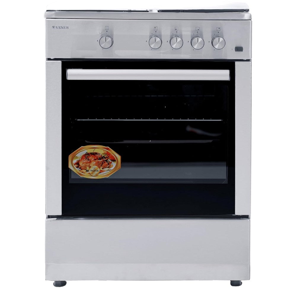 VENUS 4 Gas Burners, Cooker Oven VC5540GSX | Cookers in Dar Tanzania