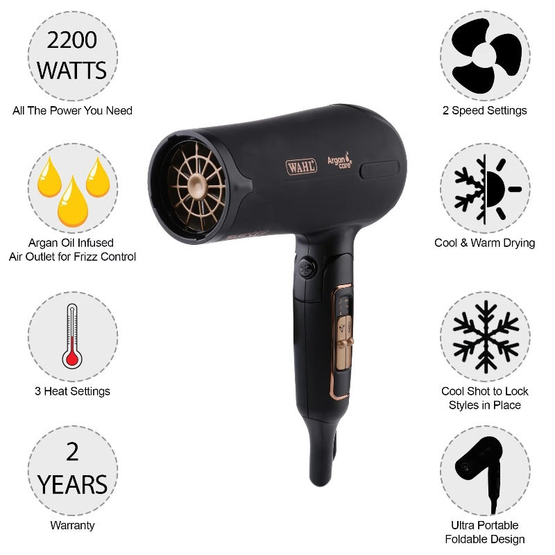 WAHL ProShine Argan Care 2200w Hair Dryer | Hair dryer in Dar Tanzania