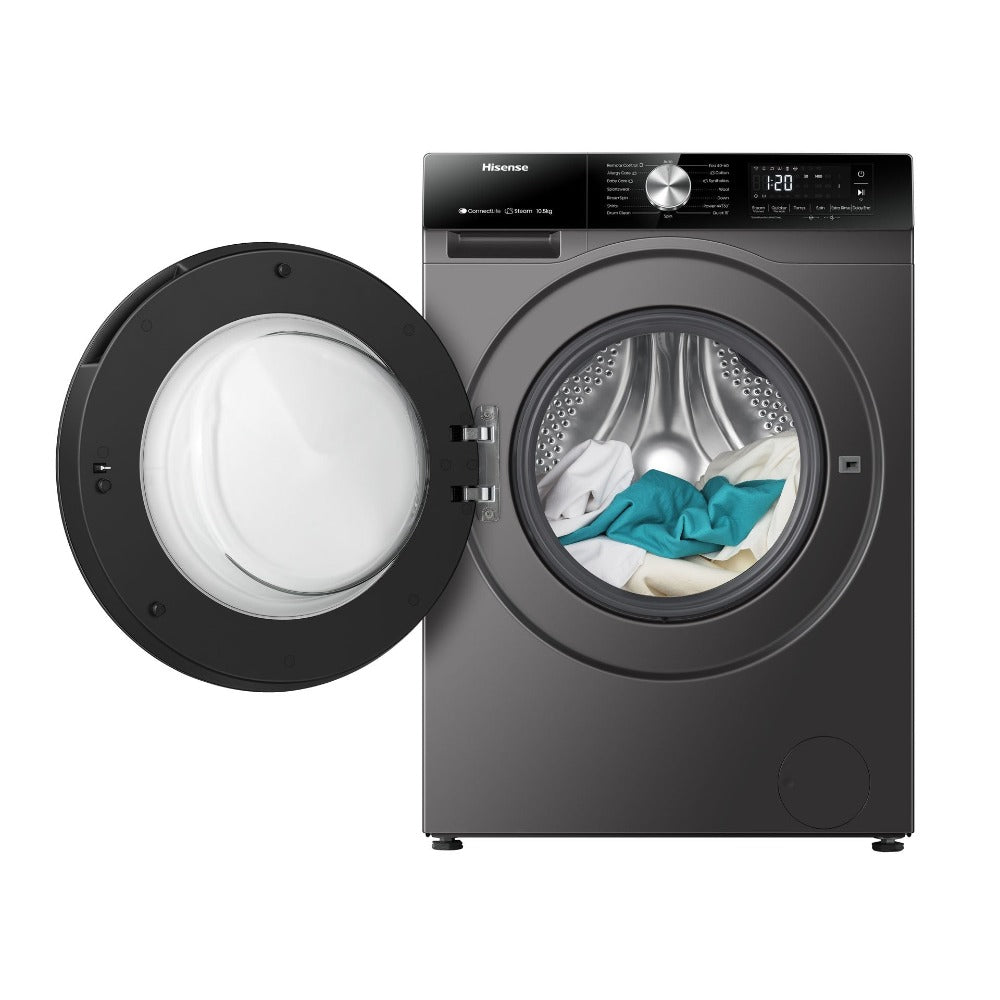 Hisense WF3S1043BT 10.5 kg Silver Washing Machine in Dar Tanzania