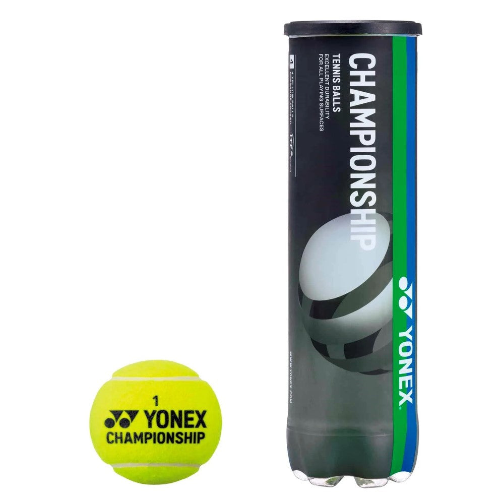 YONEX Championship Tennis Balls 4pc Pack