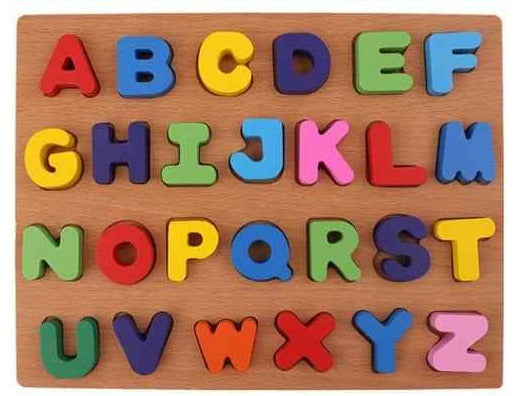 Wooden Alphabet Peg Toys | Kids Educational Toys in Dar