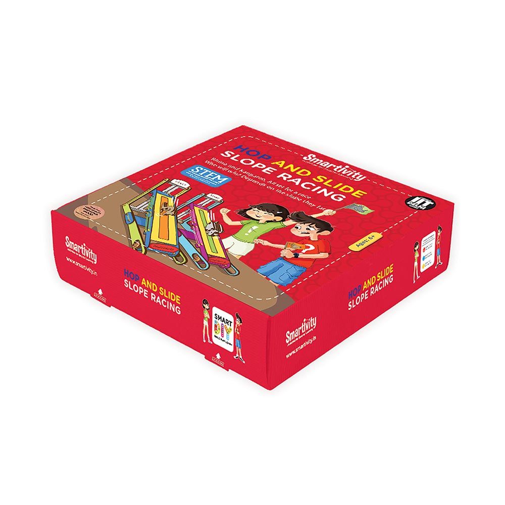SMARTIVITY Hop Slide Racing Activity Kit SMRT1031 | Building Toys