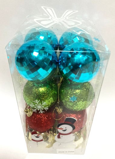 5cm Mix Colour Christmas Balls 16pc | Xmas decorations in Dar Tanzania