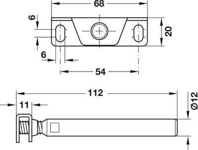 HAFELE Shelf support 28333910 | Home Furniture in Dar Tanzania