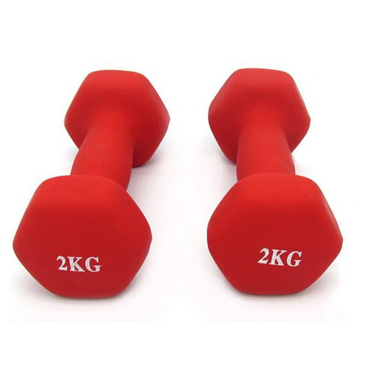 Soft Neoprene 2kg Dumbbells 2pc Set | Dumbbells in Dar Tanzania