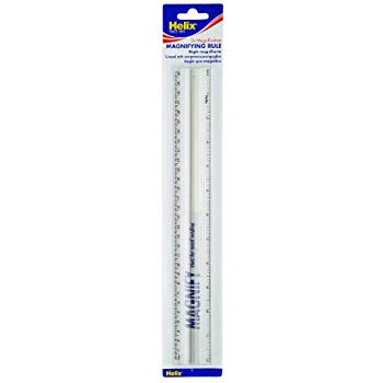 HELIX 30cm Ruler with Magnifier | Helix Stationery in Dar Tanzania