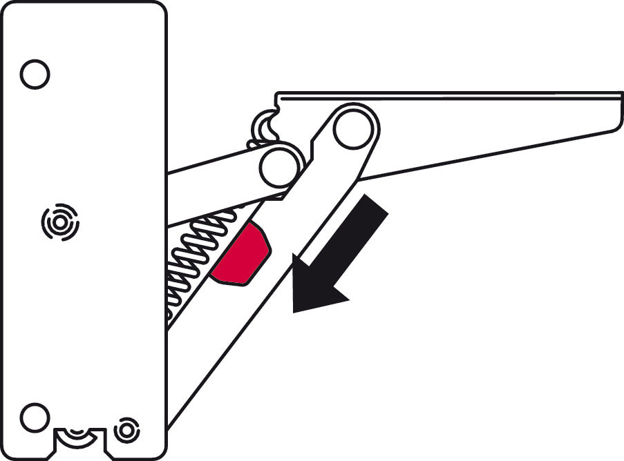 HAFELE Stay Flap Fitting 37245740 | Cabinet Stays in Dar Tanzania