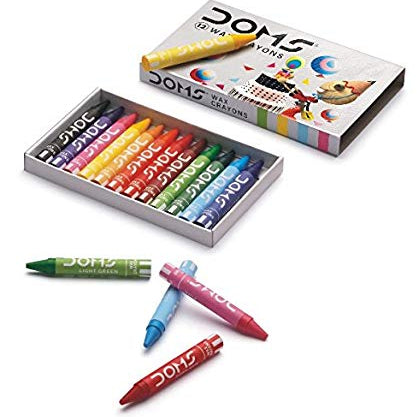 Doms Wax Crayons Mini 12pc | Art supplies in Dar Tanzania