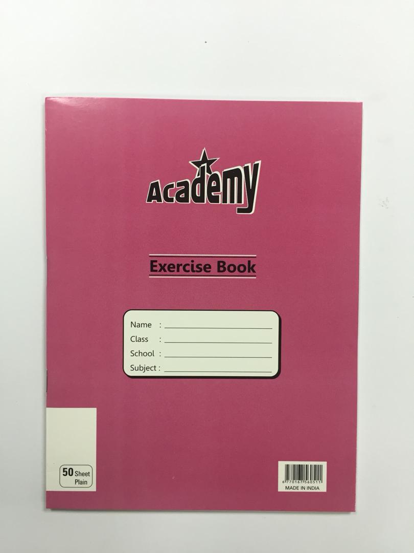 ACADEMY Exercise Book 50 Sheets 6 x 8 Inch | Exercise books in Dar
