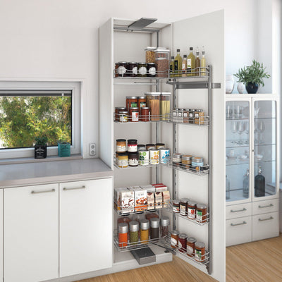 HAFELE Hinged Door Cabinet Pull Out 10 Baskets Door Shelves 54681213