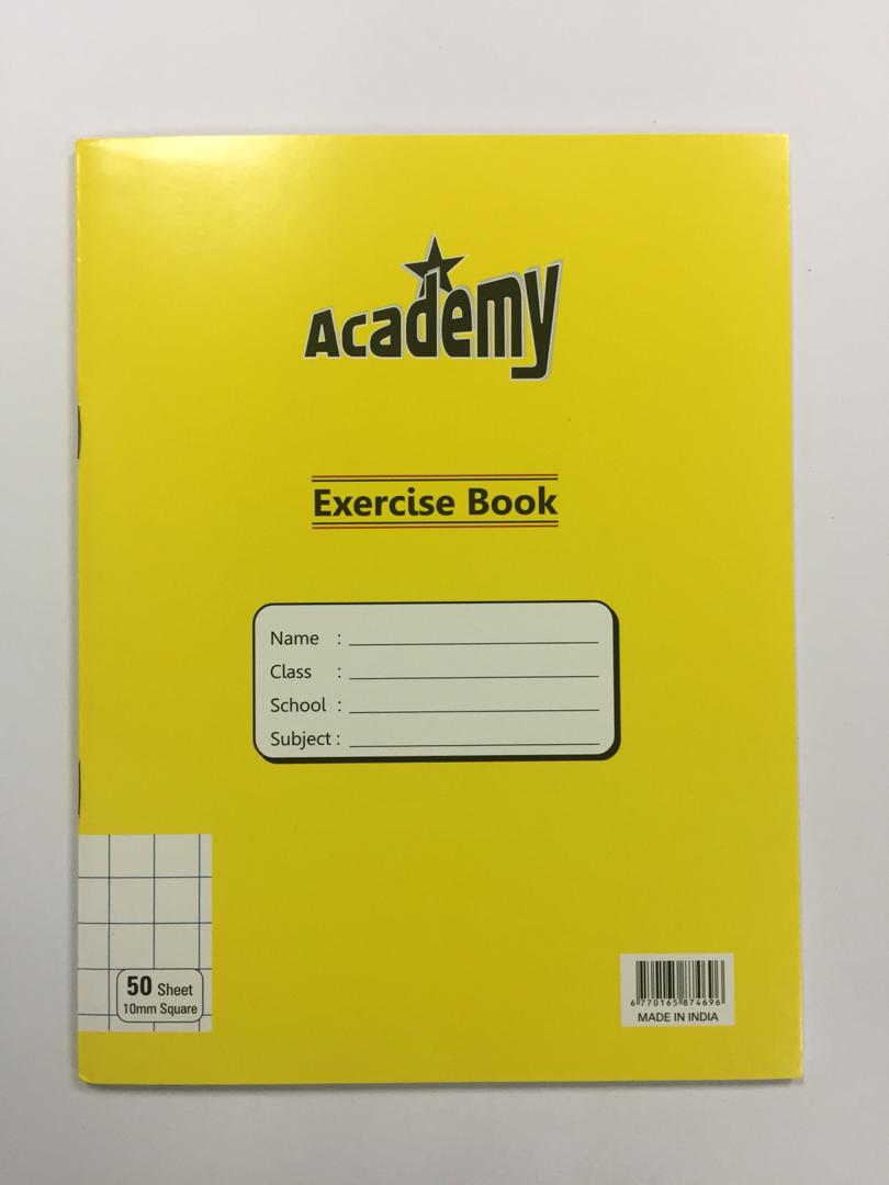 ACADEMY Exercise Book 50 Sheets 6 x 8 Inch | Exercise books in Dar