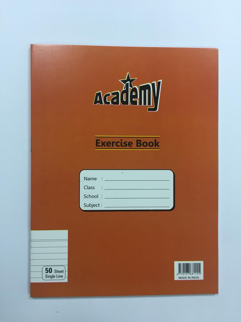 ACADEMY Exercise Book 50 Sheets 6 x 8 Inch | Exercise books in Dar