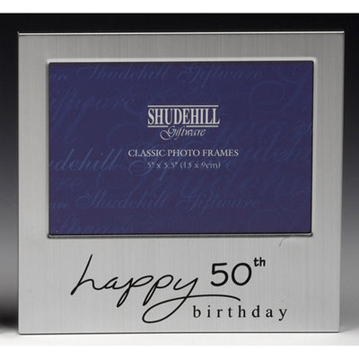 Shudehill Silver 50th Birthday Frame | Gift shops in Dar Tanzania