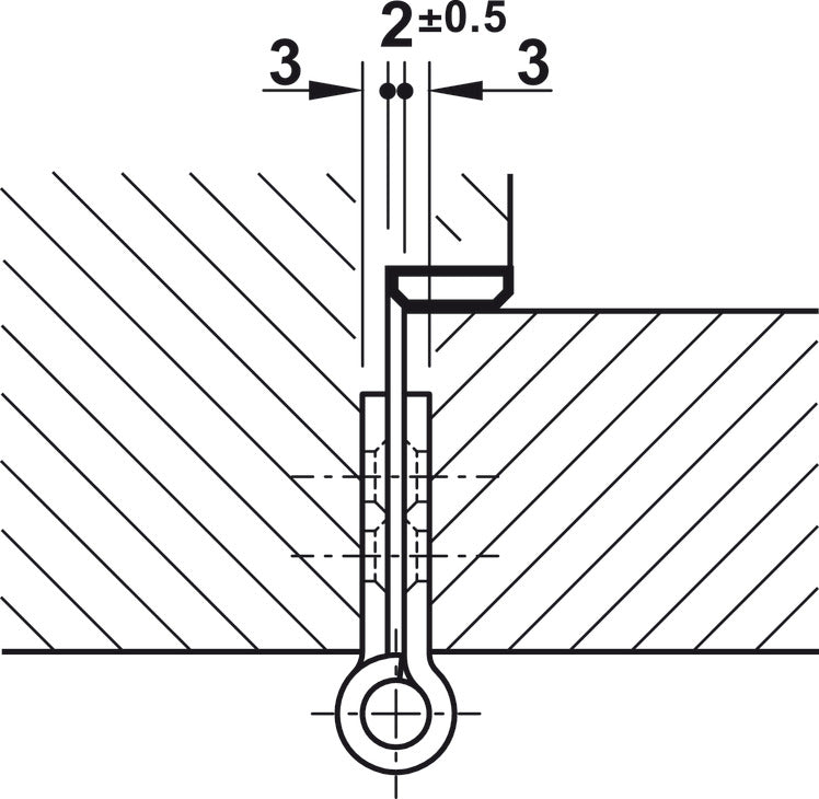 HAFELE Butt Hinge Door 120kg 92698020 | Hinges in Dar Tanzania