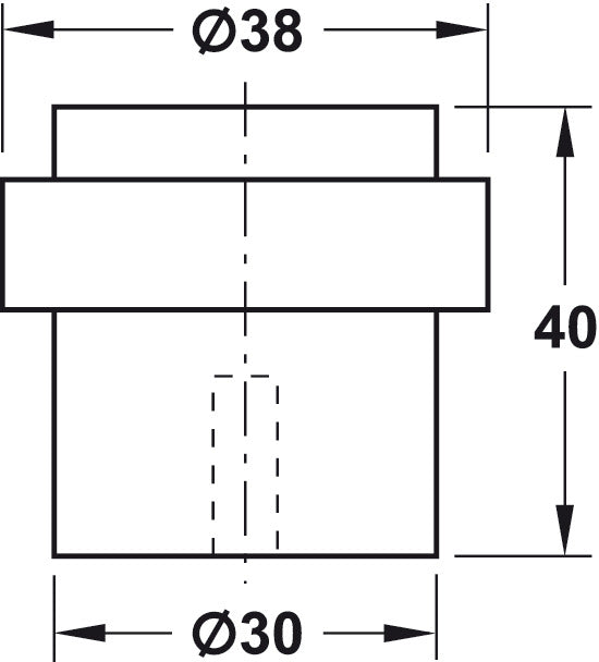 HAFELE Floor Mount Door Stop 93752080 | Door stops in Dar Tanzania