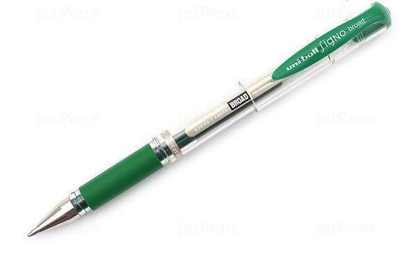 Uniball Signo Broad UM-153 Green Gel Pen | Gel pens in Dar Tanzania