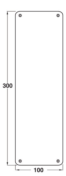 HAFELE PUSH Steel Symbol Door Plate | Door signs in Dar Tanzania