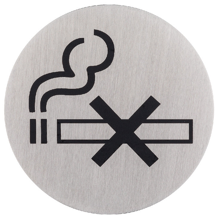 HAFELE Round NO SMOKING Door Sign Plate | Sign plates in Dar Tanzania