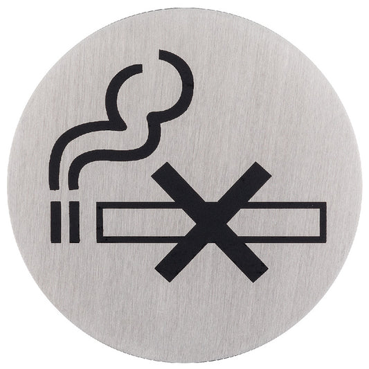HAFELE Round NO SMOKING Door Sign Plate | Sign plates in Dar Tanzania