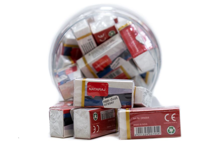 NATARAJ Small Non Dust Eraser | Stationery Shops in Dar Tanzania
