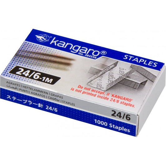 Kangaro Staple Pins 24/6 | Office stationery in Dar Tanzania