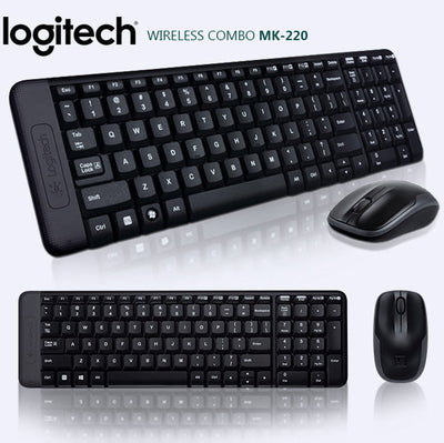 LOGITECH Wireless Keyboard and Mouse Combo mk220