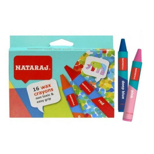 NATARAJ Wax Crayons 16 pc Pack | Art equipment in Dar Tanzania
