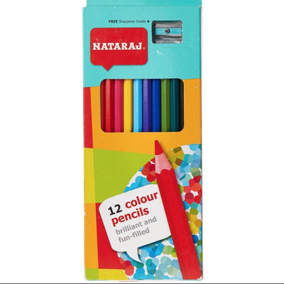 NATARAJ Color Pencils Long 12pc | Colour pencils in Dar Tanzania