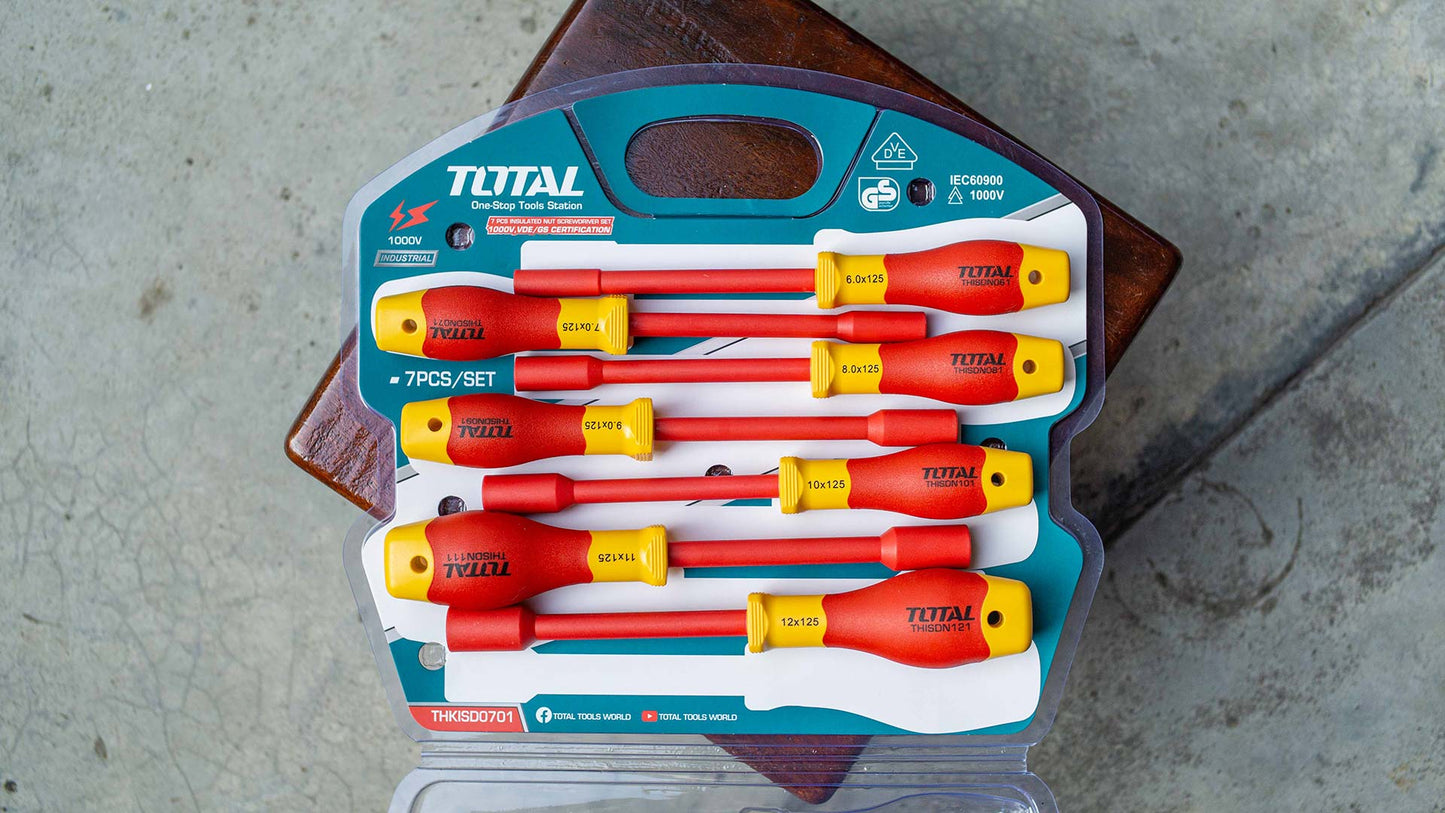 TOTAL 7pc Nut Screwdriver Set 0701 | Screwdrivers in Dar Tanzania