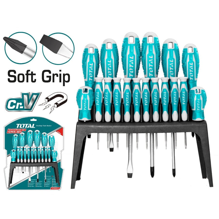 TOTAL 18pc Screwdriver Set 250618 | Screwdrivers in Dar Tanzania