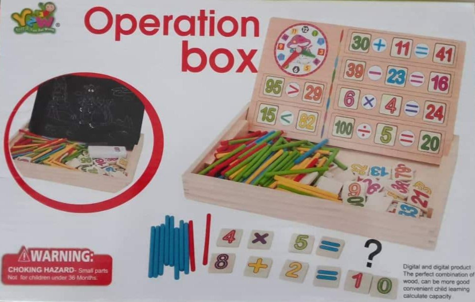 Montessori Operation Wooden Box | Educational Toys in Dar Tanzania