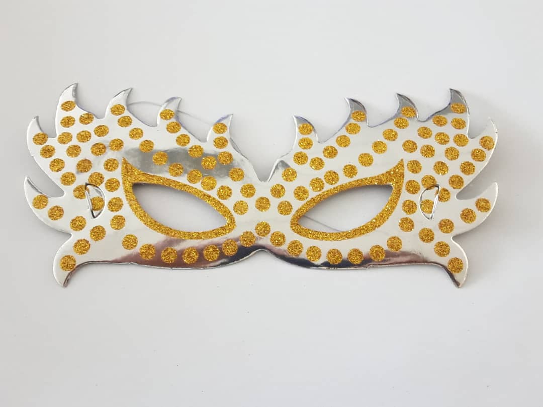 Eye Masks Shiny With Glitter Dots | Party Masks in Dar Tanzania