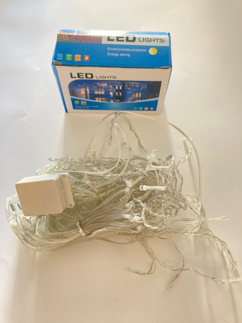 Yellow 300x60cm Small Dropping LED Lights | Xmas lights in Dar