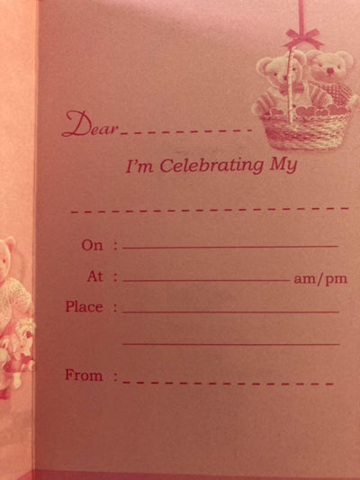 WILSON Party Invite Cards 152 | Invitation cards in Dar Tanzania