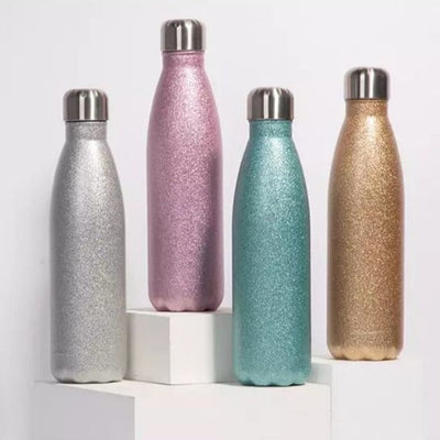 Personalized Glitter Water Bottle | Customized Bottles in Dar Tanzania