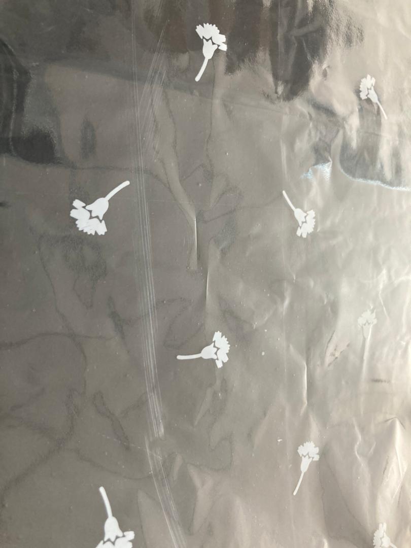 Clear white flowers wrap roll | Clear Gift Wrappers in Dar Tanzania