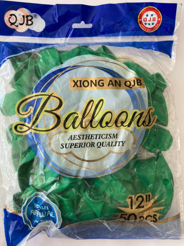 12 inch Green Balloons 50pc pack | Party Balloons in Dar Tanzania