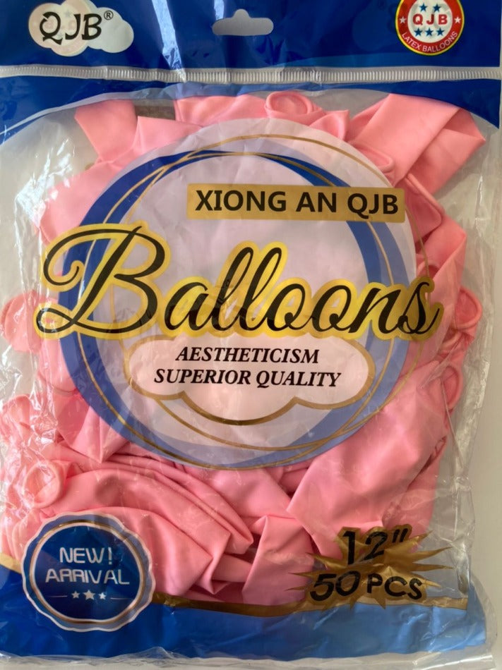 12 inch Baby Pink Balloons 50pc pack | Party Balloons in Dar Tanzania