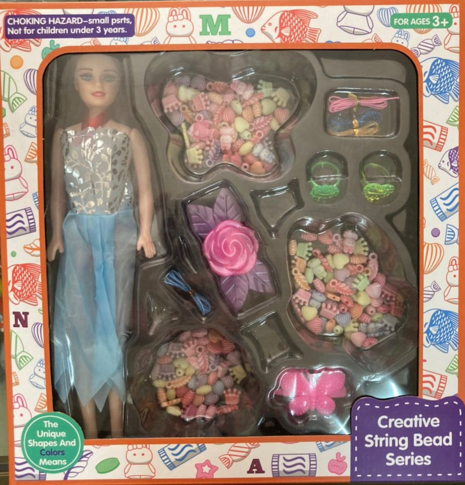 Doll with Beading Set | Girls Beading Sets in Dar Tanzania