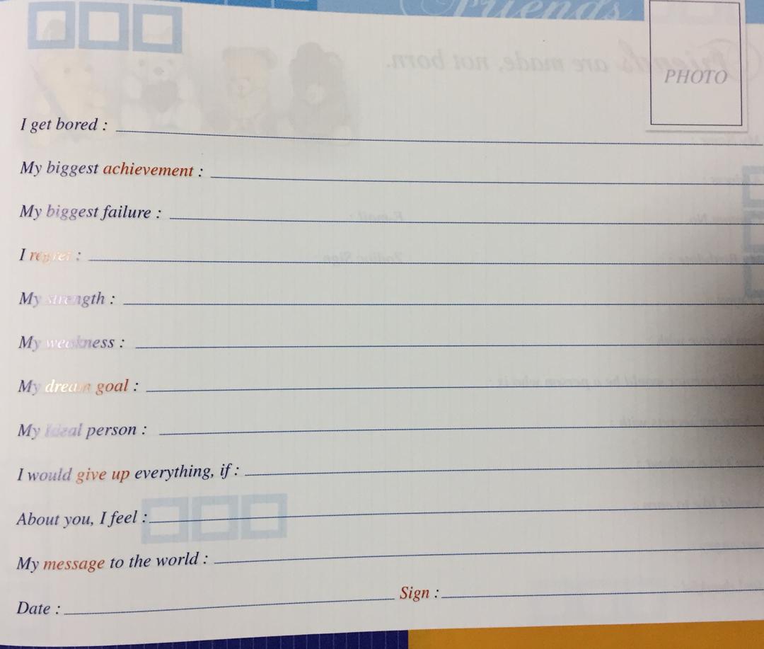 Slam Book