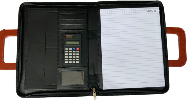 A4 PU Brown Executive Folder With Handle | Folders in Dar Tanzania