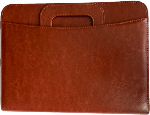 A4 PU Brown Executive Folder With Handle | Folders in Dar Tanzania