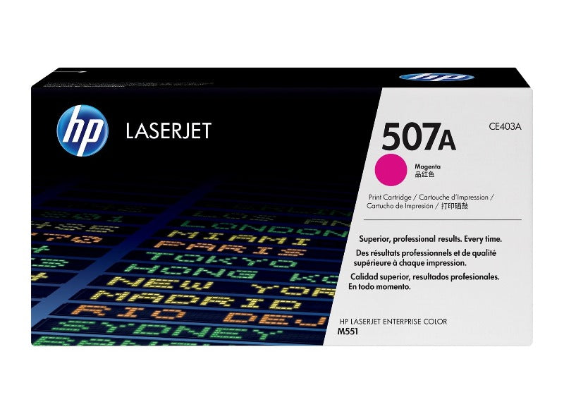 HP 507A Toner | CE400A/CE401A/CE402A HP Toners in Dar Tanzania